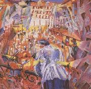 Umberto Boccioni The Noise of the Street Enters the House (mk09)